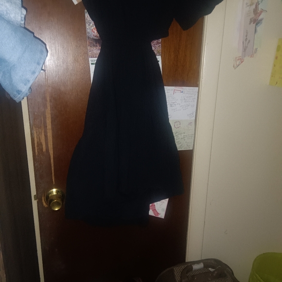 MADEWELL Seersucker Puff Sleeve Cutout Dress - Picture 8 of 13